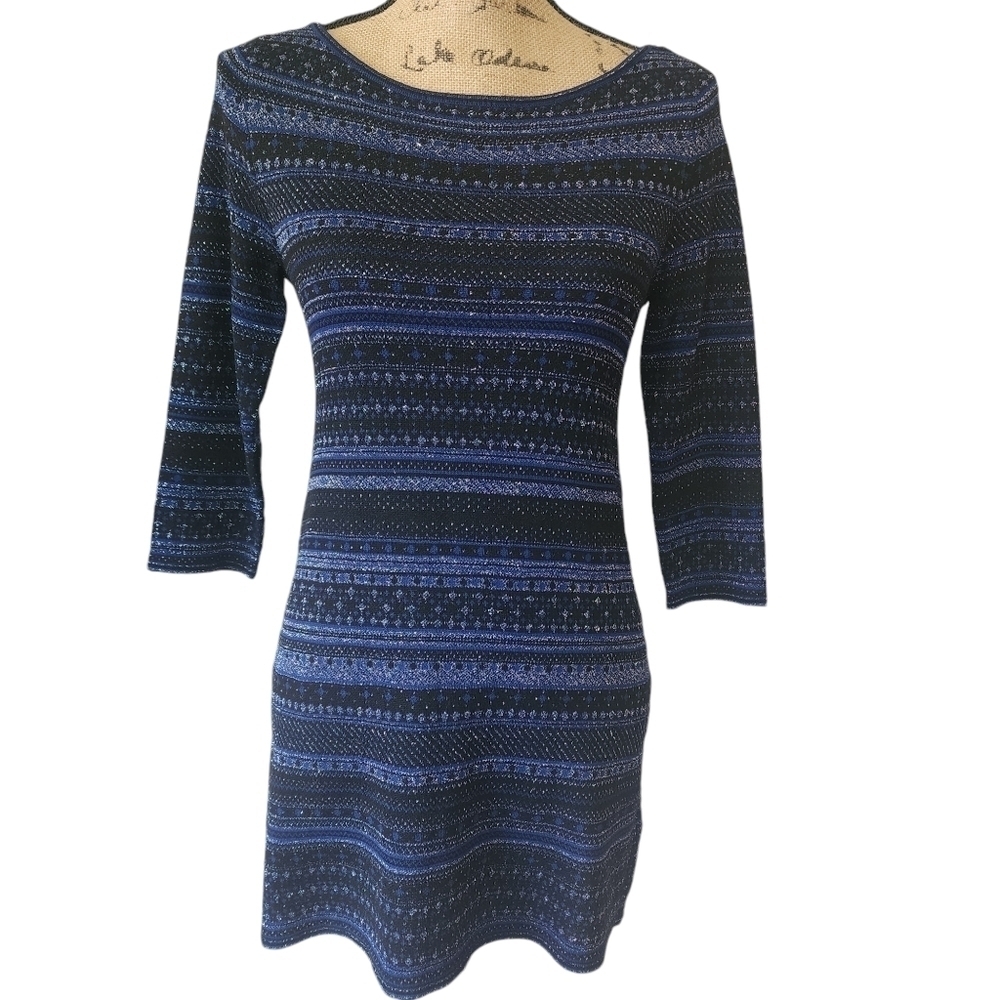 White House Black Market Tunic 3/4 Sleeve - Small - Picture 2 of 9